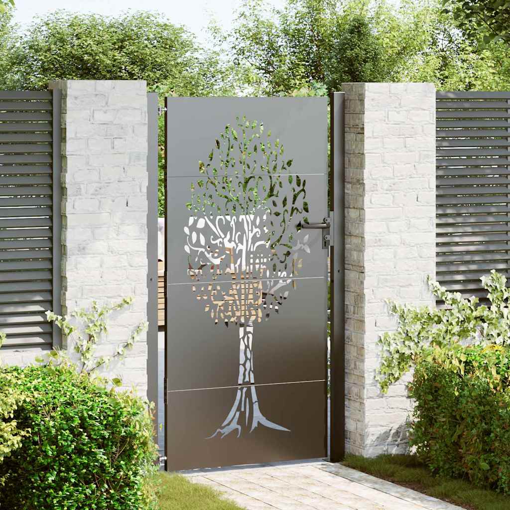 Garden Gate Corten Steel Tree Design