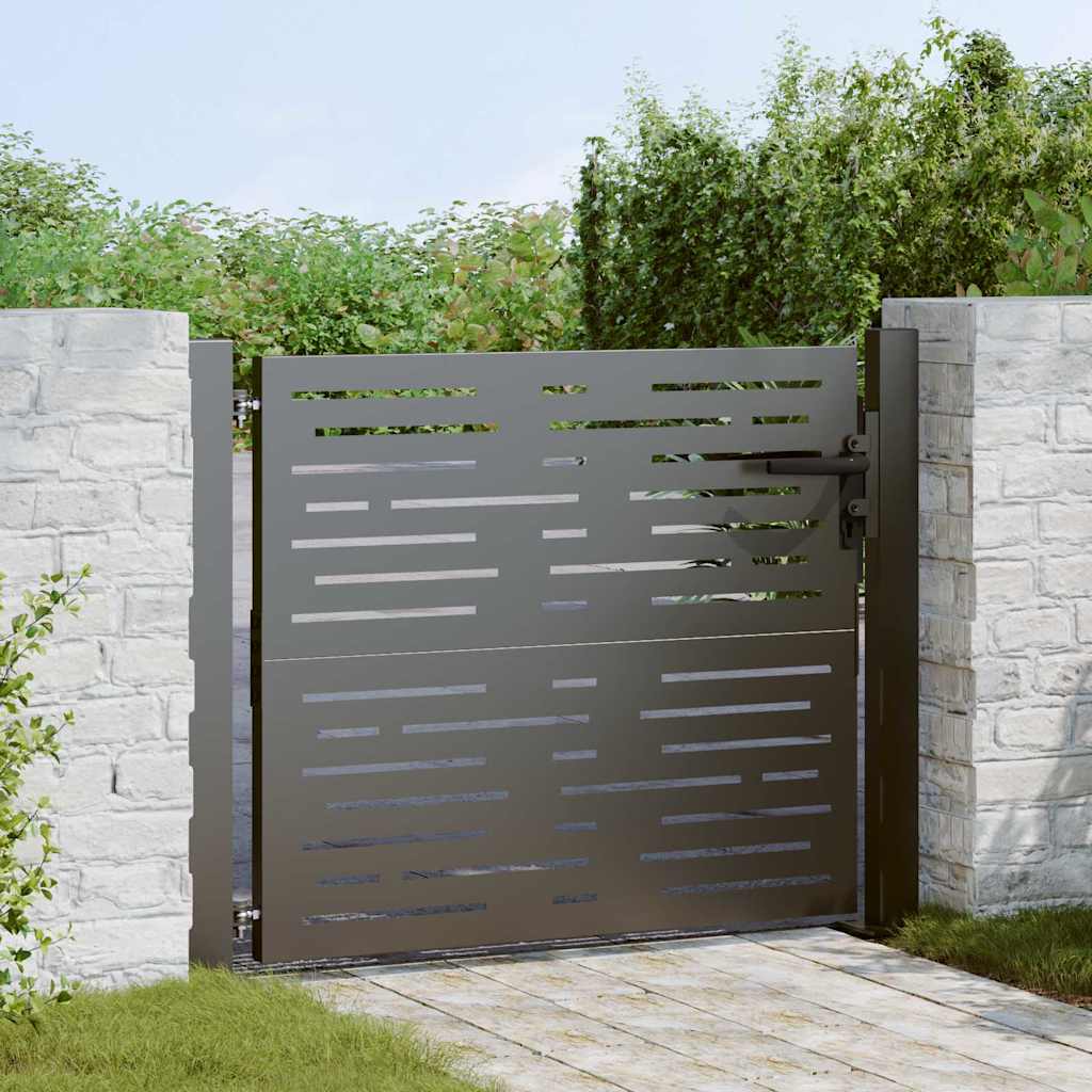 Garden Gate Corten Steel Square Design