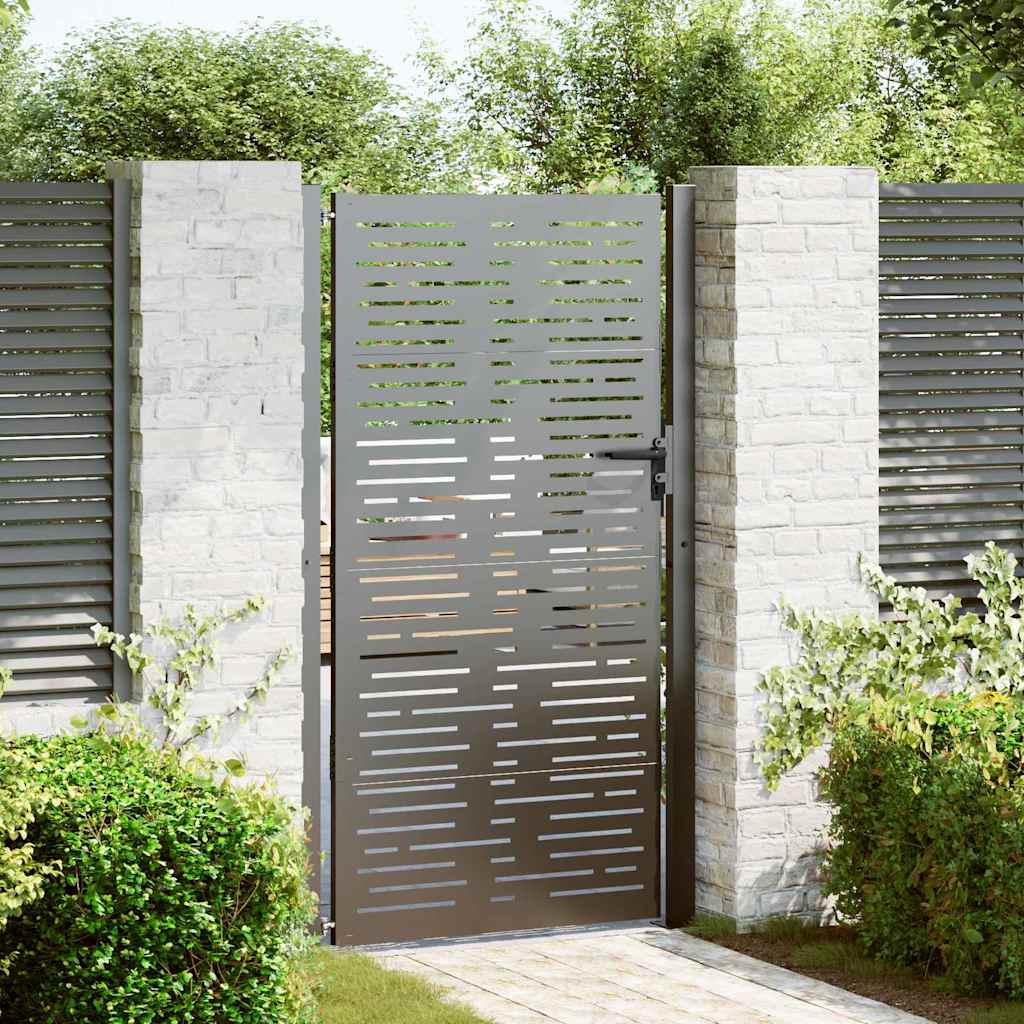 Garden Gate Corten Steel Square Design