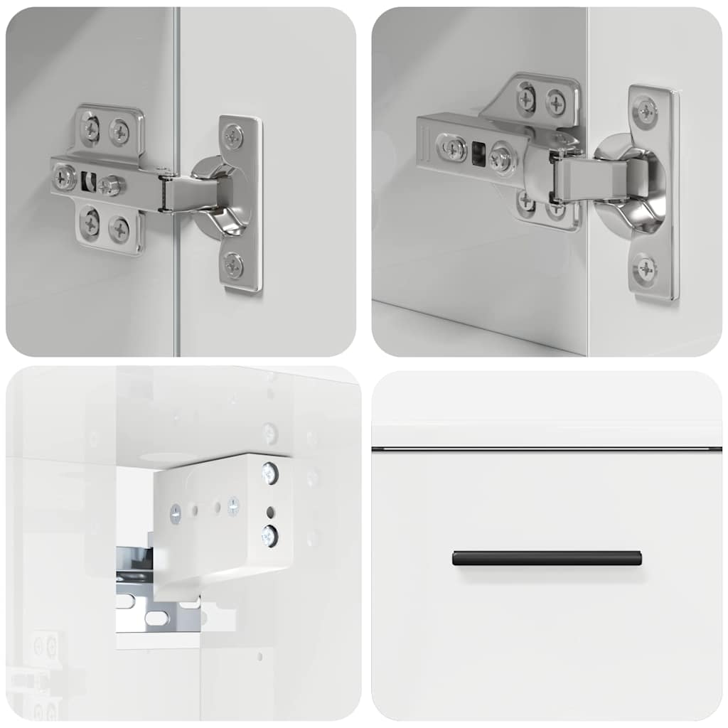 Bathroom Furniture Set With Drawer 2 Pcs