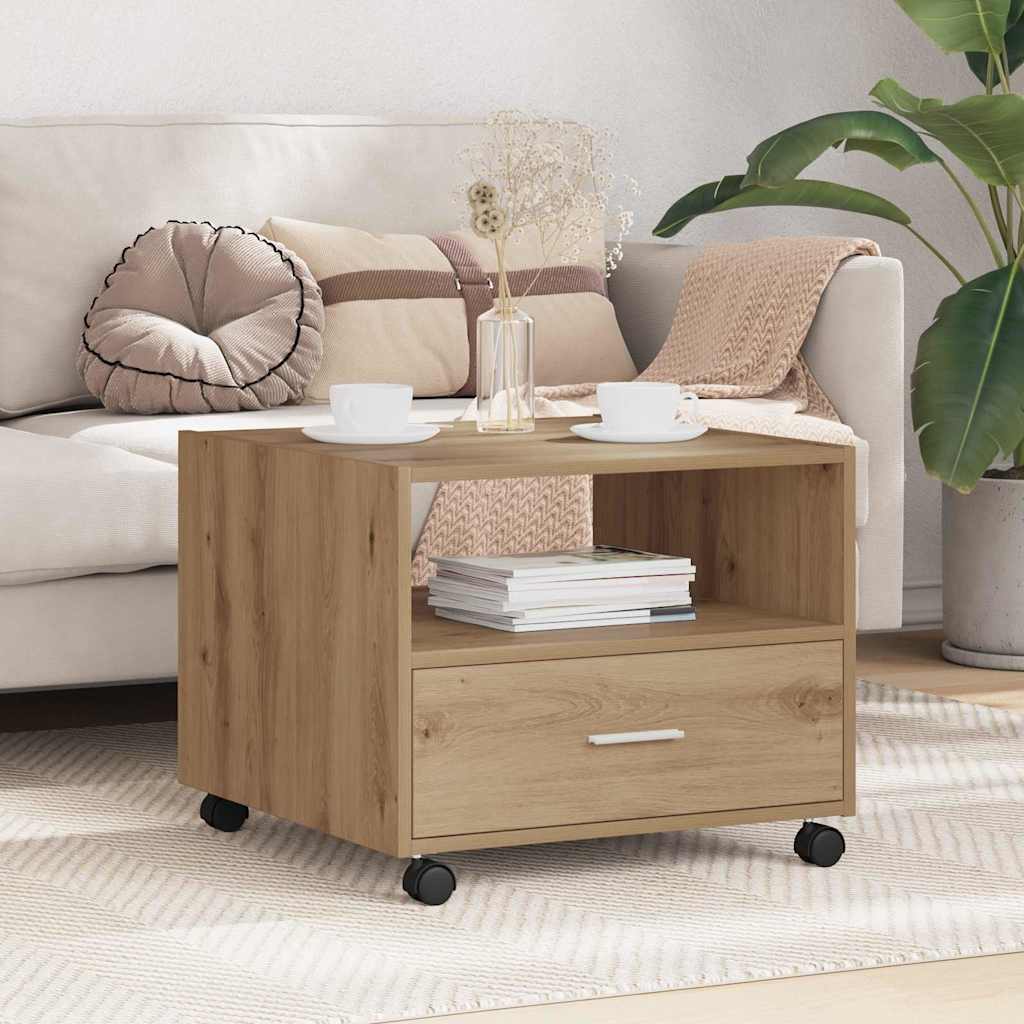Coffee Table 55X55X40 Cm Engineered Wood