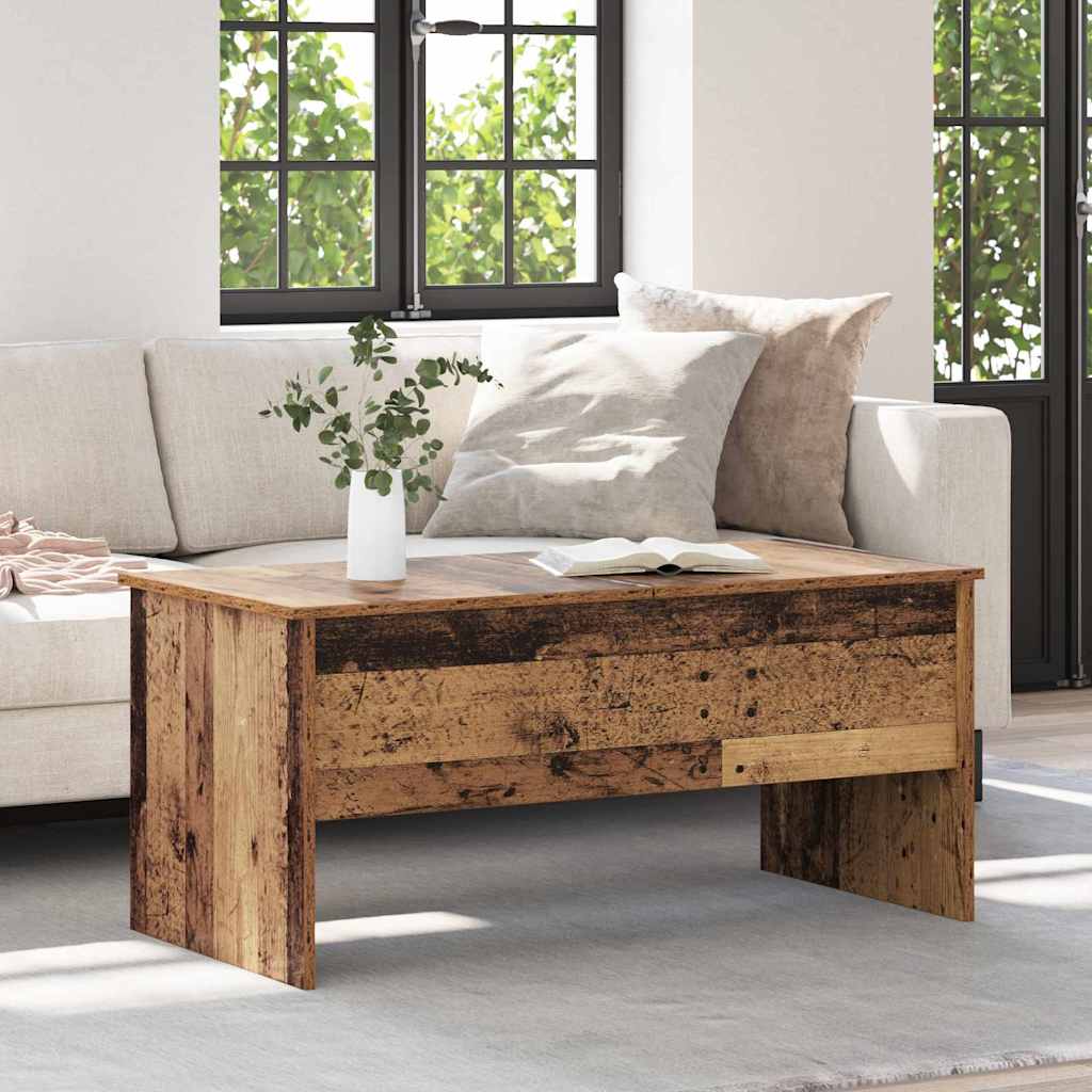Coffee Table 102X50.5X46.5 Cm Engineered Wood