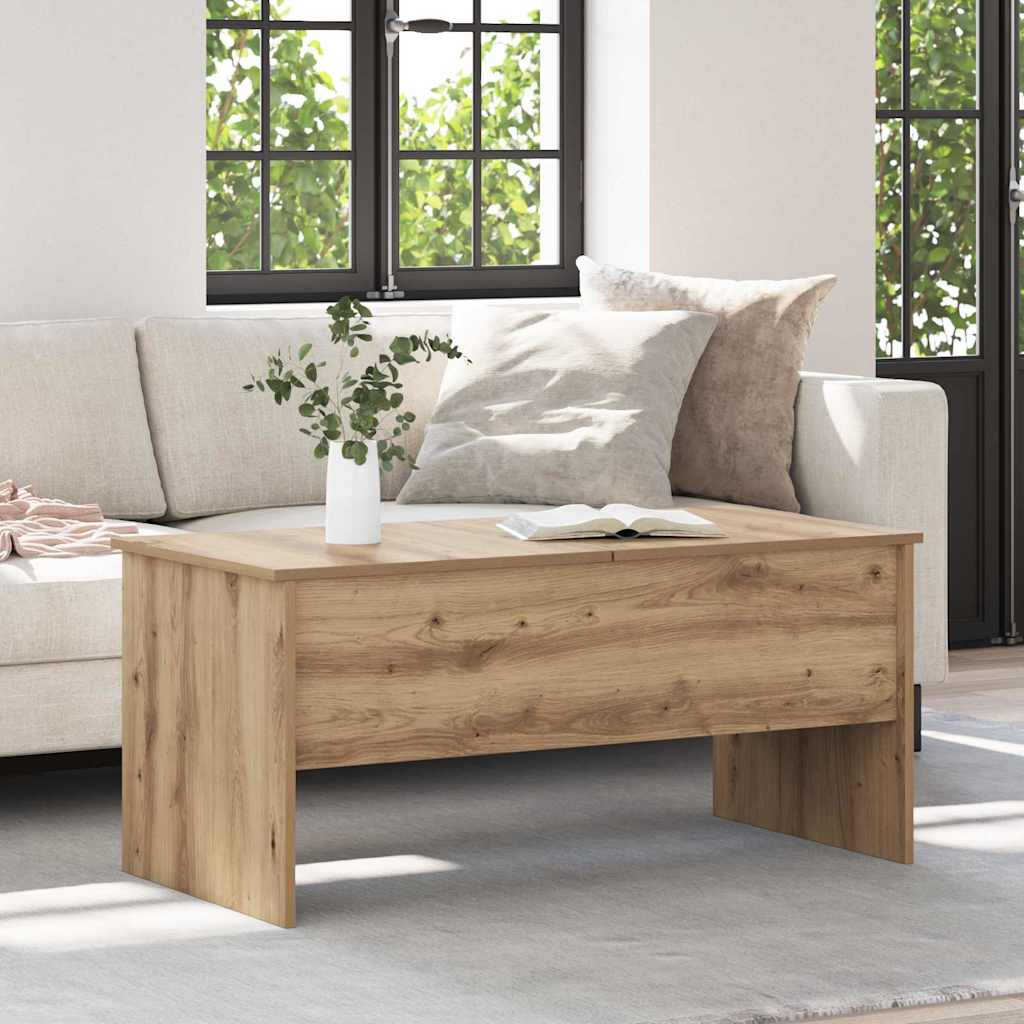 Coffee Table 102X50.5X46.5 Cm Engineered Wood