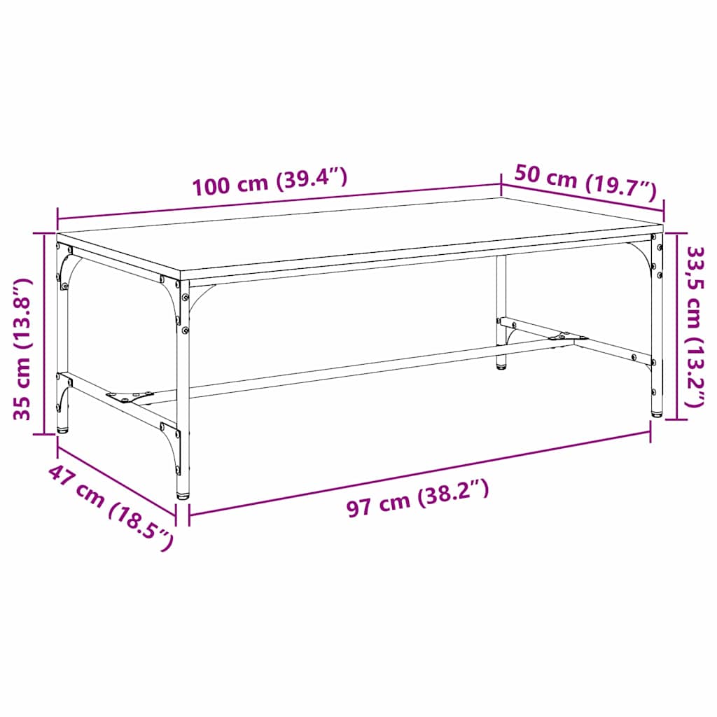 Coffee Table Engineered Wood