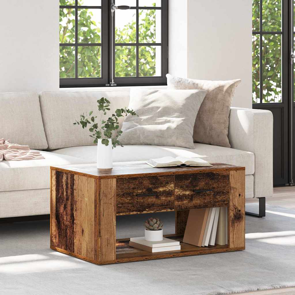 Coffee Table 80X50X40 Cm Engineered Wood