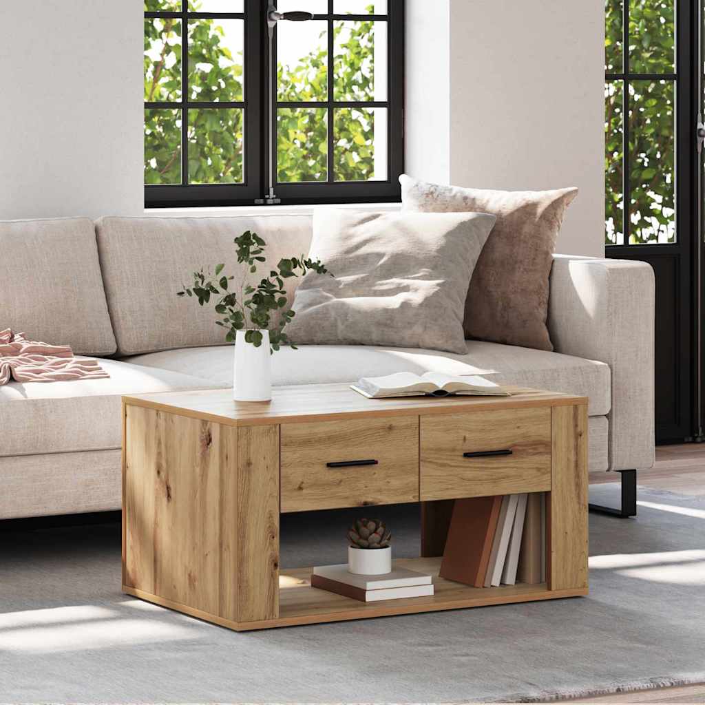 Coffee Table 80X50X40 Cm Engineered Wood