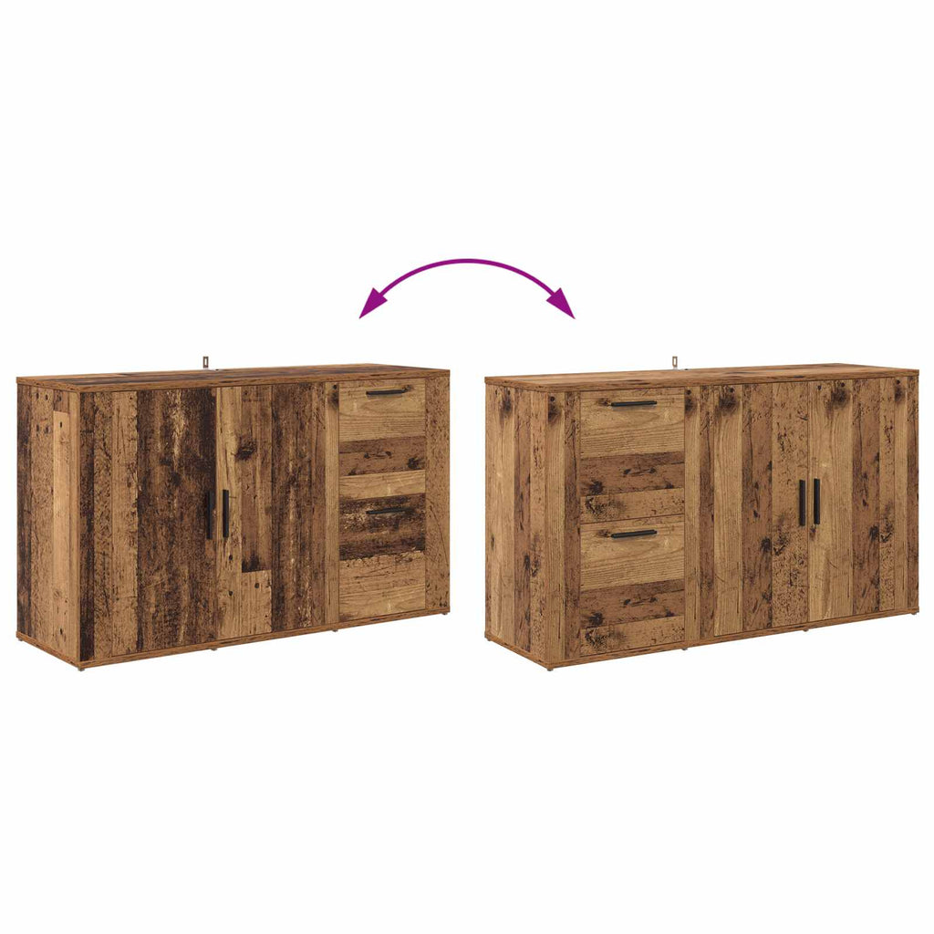 Sideboard 100 X 33 X 59.5 Cm Engineered Wood