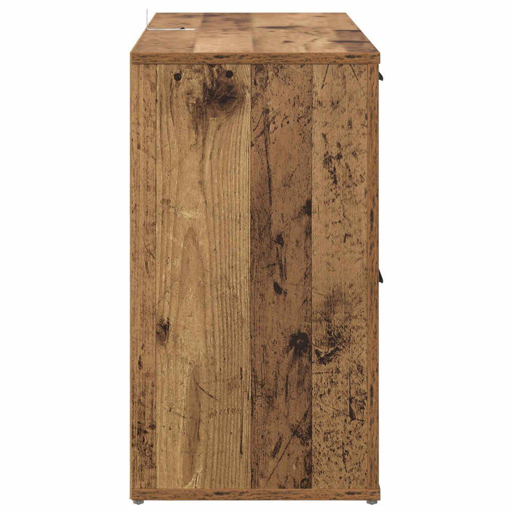 Sideboard 100 X 33 X 59.5 Cm Engineered Wood