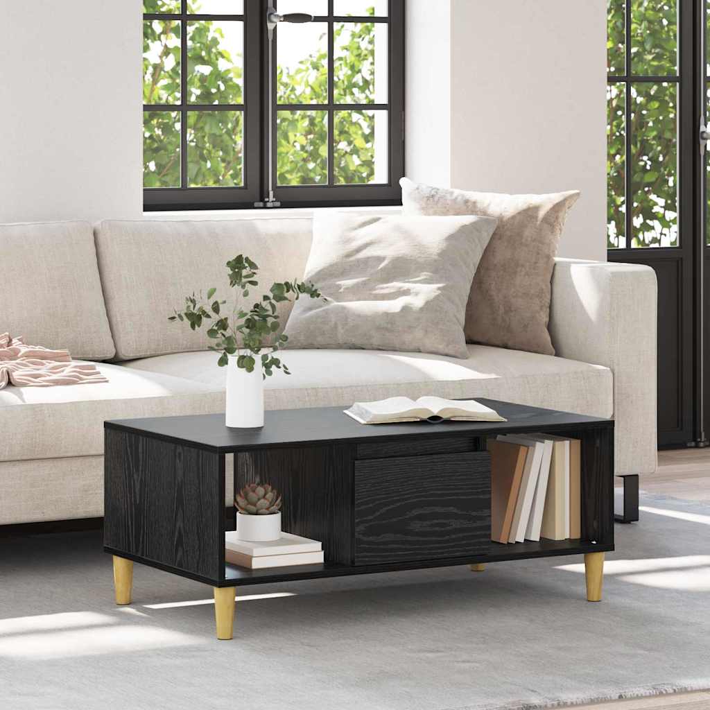 Coffee Table 90X50X36,5 Cm Engineered Wood