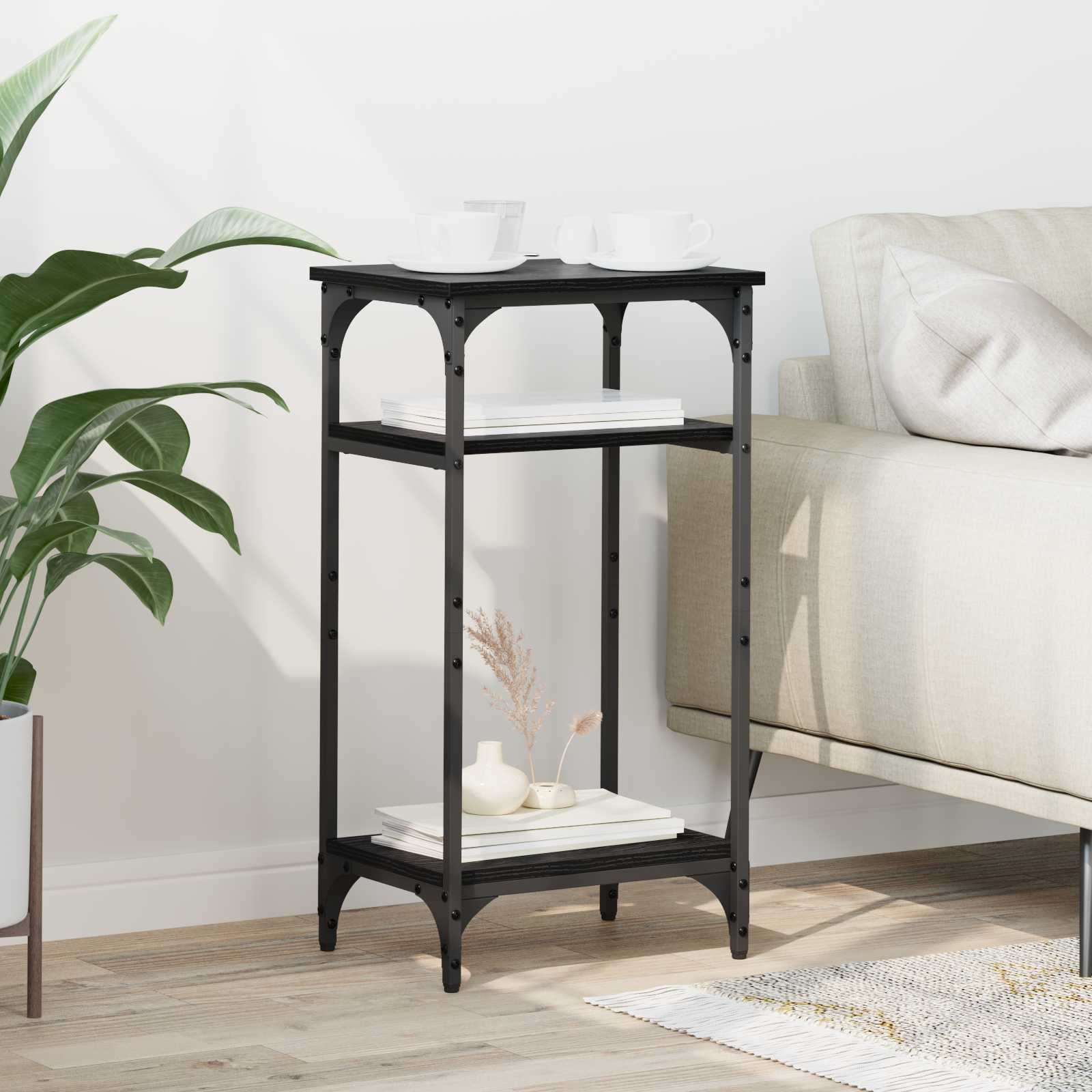 Side Table | | Engineered Wood | Small | Adjustable Feet