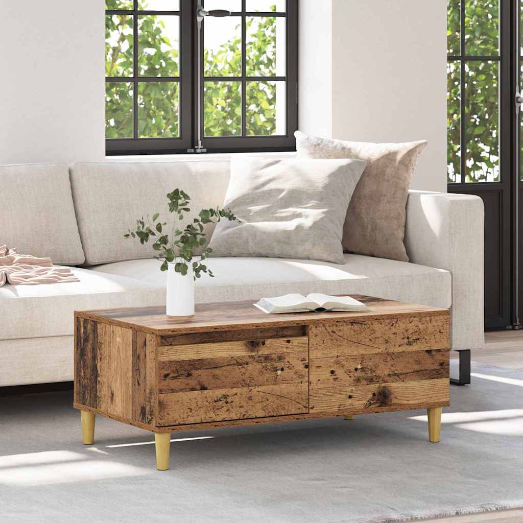 Coffee Table 90X50X36.5 Cm Engineered Wood
