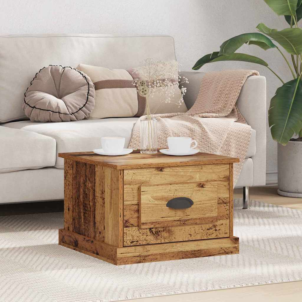 Coffee Table 50X50X35 Cm Engineered Wood