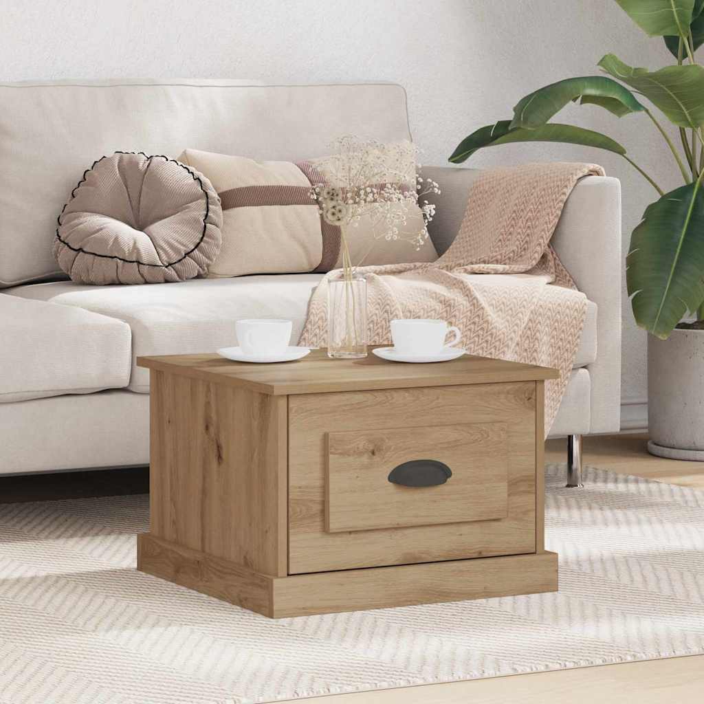 Coffee Table 50X50X35 Cm Engineered Wood