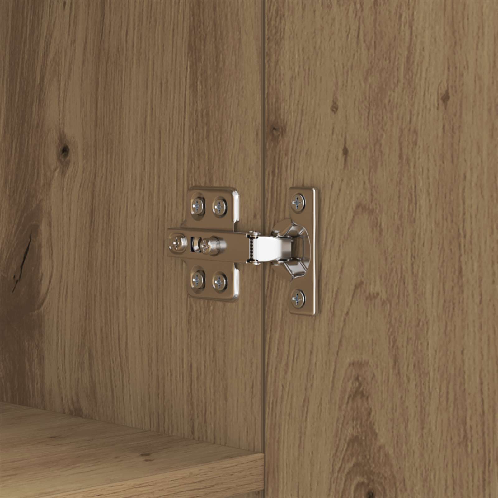 Sideboard 69.5 X 34 X 90 Cm Engineered Wood
