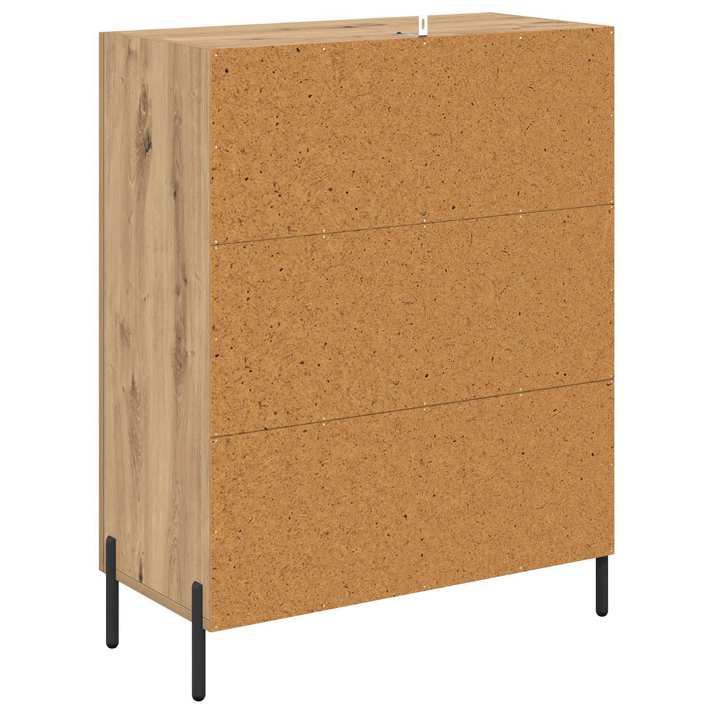 Sideboard 69.5 X 34 X 90 Cm Engineered Wood