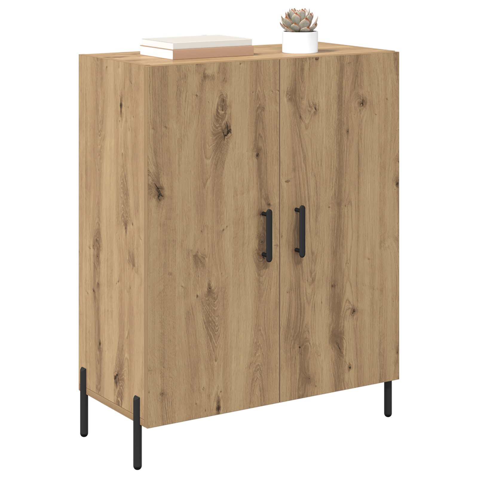 Sideboard 69.5 X 34 X 90 Cm Engineered Wood