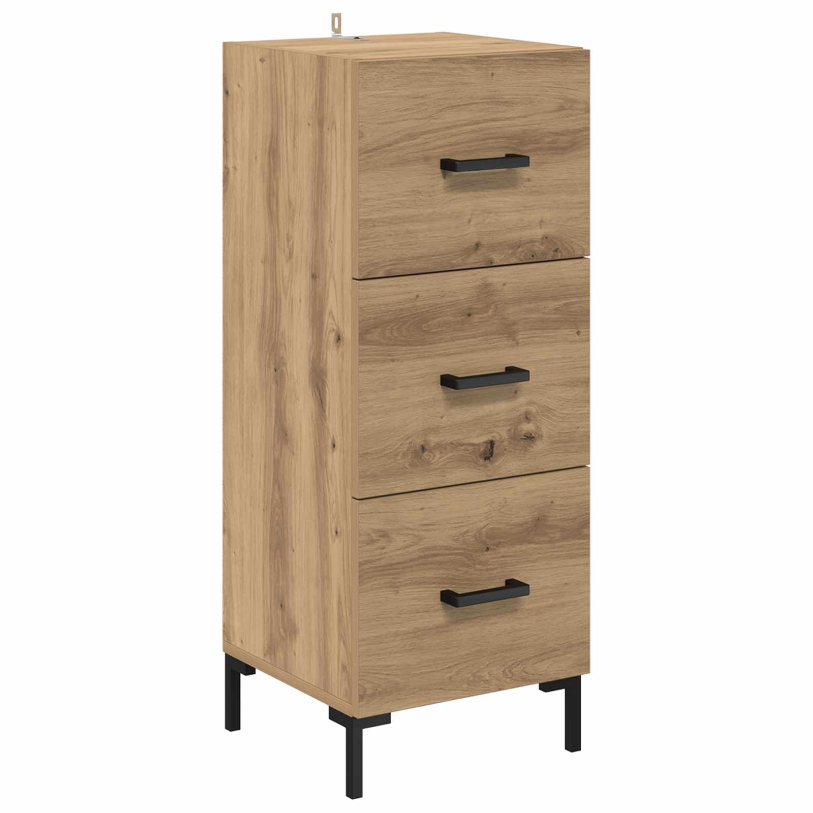 Sideboard 34.5 X 34 X 90 Cm Engineered Wood