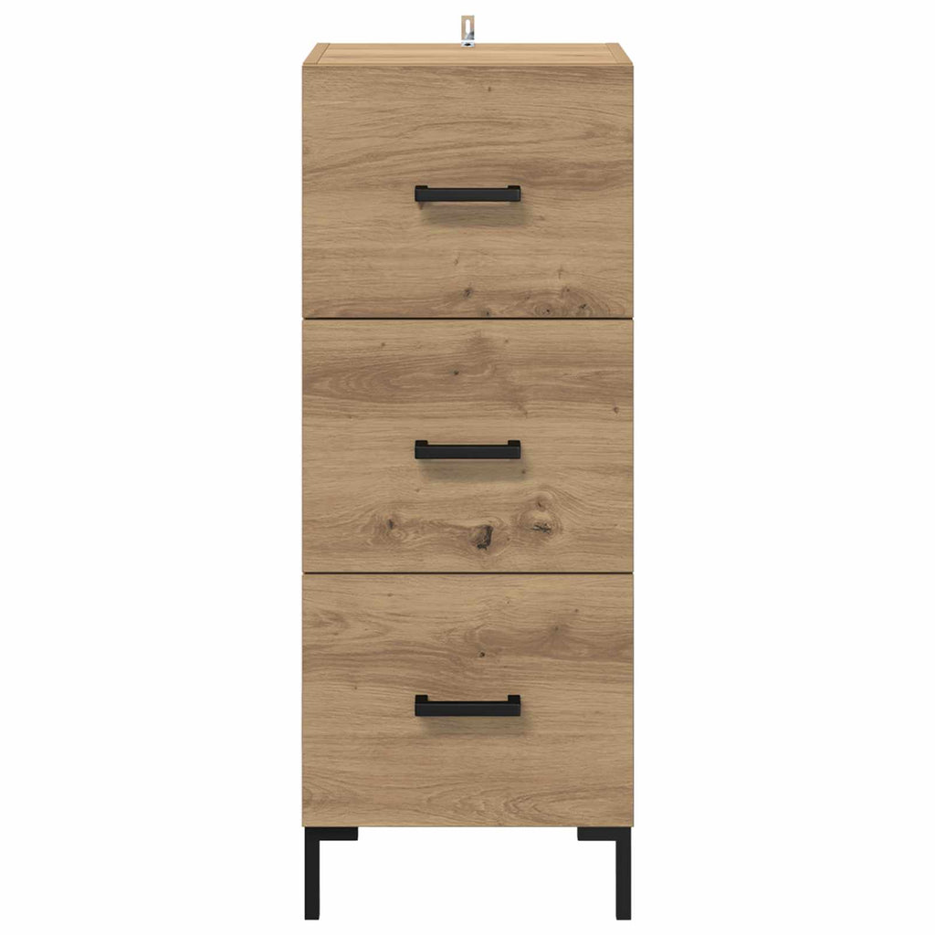 Sideboard 34.5 X 34 X 90 Cm Engineered Wood