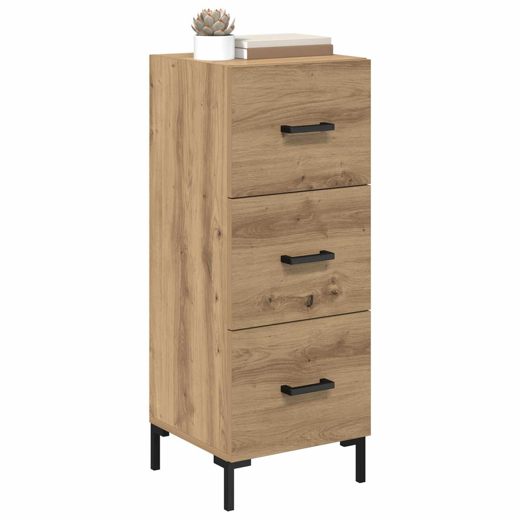 Sideboard 34.5 X 34 X 90 Cm Engineered Wood