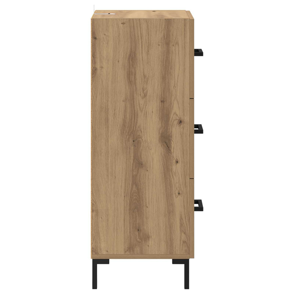 Sideboard 34.5 X 34 X 90 Cm Engineered Wood