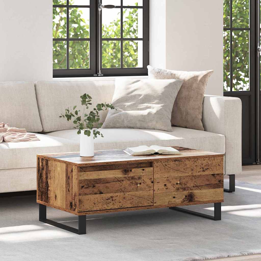 Coffee Table 90X50X36.5 Cm Engineered Wood