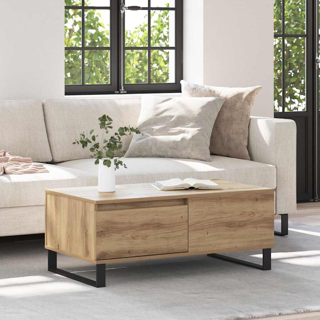 Coffee Table 90X50X36.5 Cm Engineered Wood