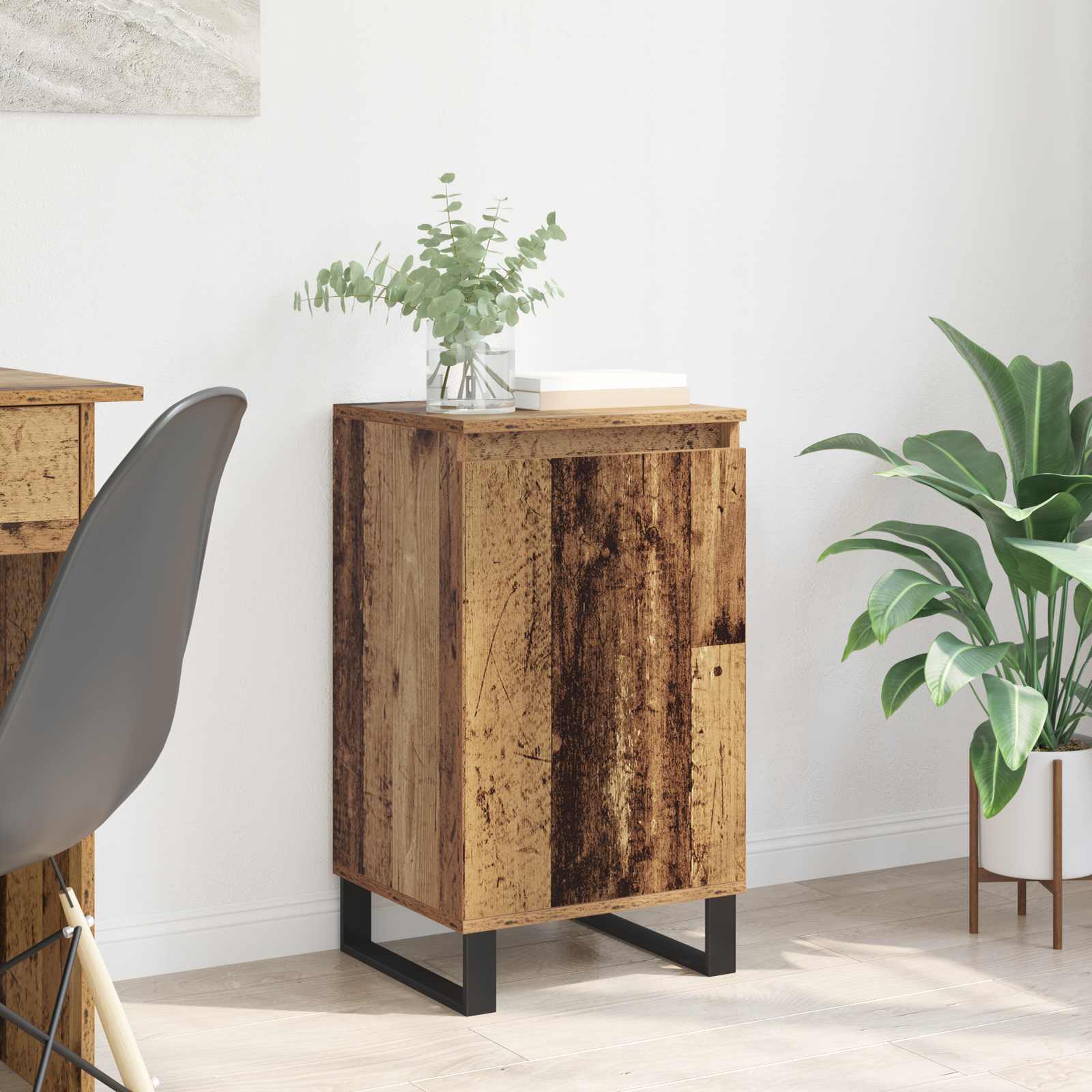 Sideboard 40 X 35 X 70 Cm Engineered Wood