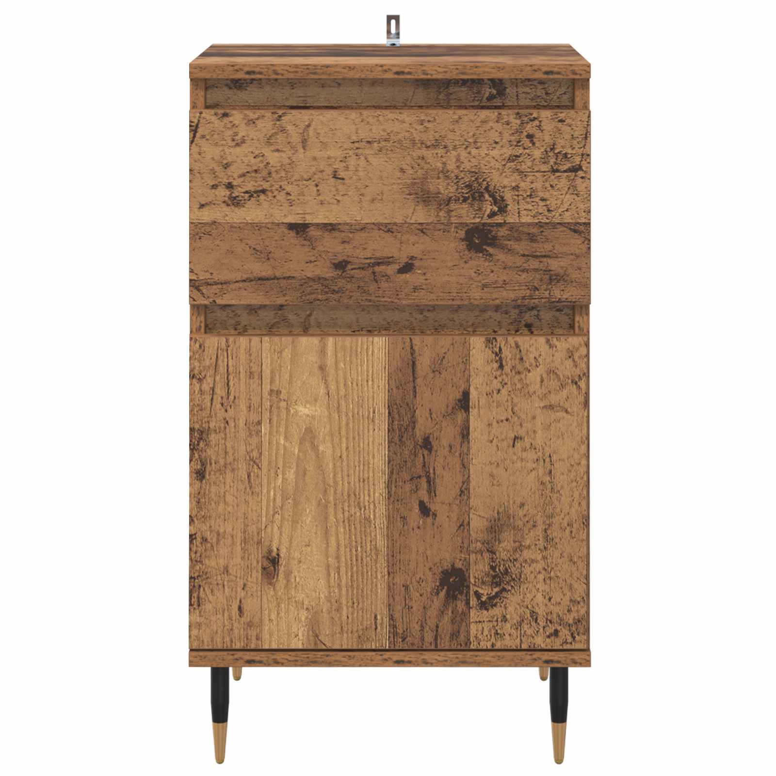 Sideboard 40 X 35 X 70 Cm Engineered Wood And Iron