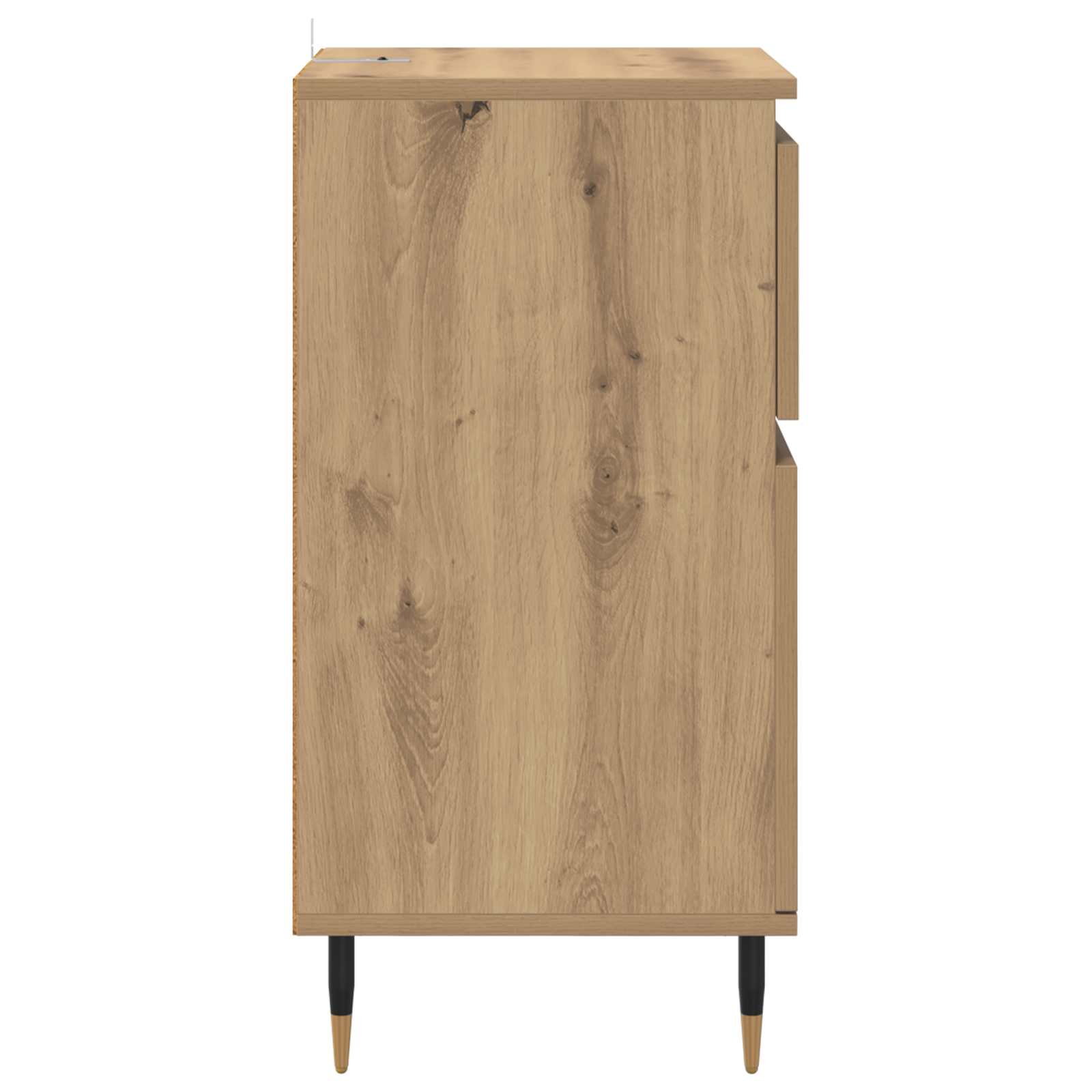 Sideboard 40 X 35 X 70 Cm Engineered Wood And Iron