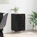 Sideboard 40 X 35 X 70 Cm Engineered Wood And Iron
