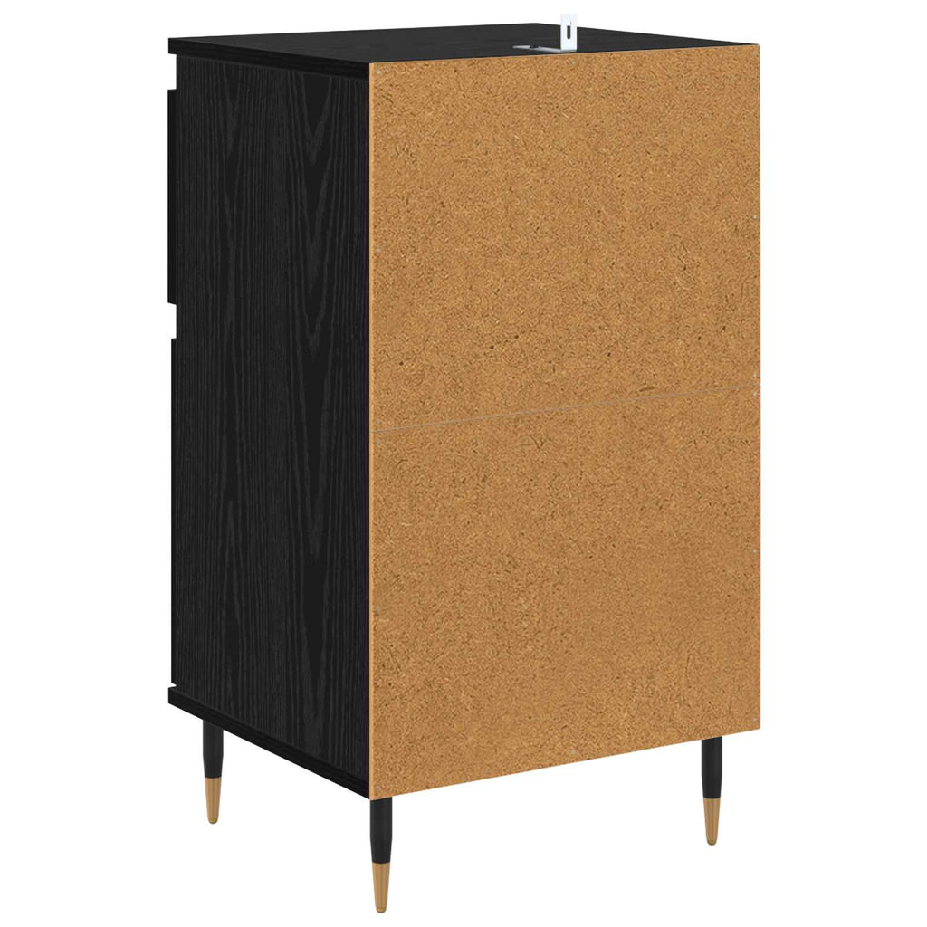 Sideboard 40 X 35 X 70 Cm Engineered Wood And Iron