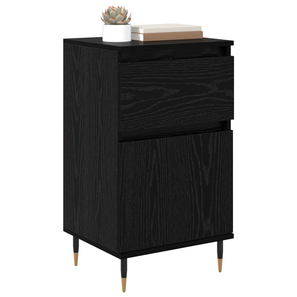 Sideboard 40 X 35 X 70 Cm Engineered Wood And Iron
