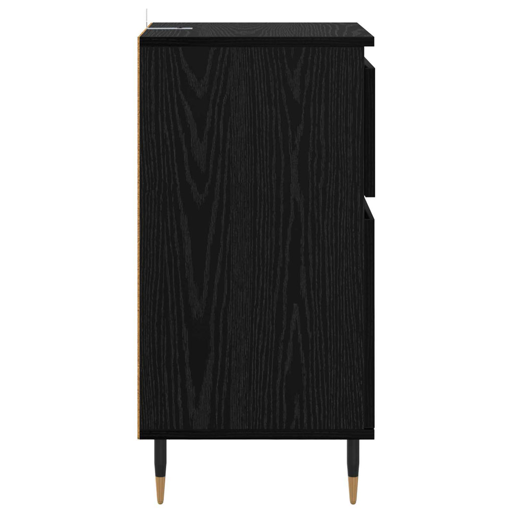Sideboard 40 X 35 X 70 Cm Engineered Wood And Iron