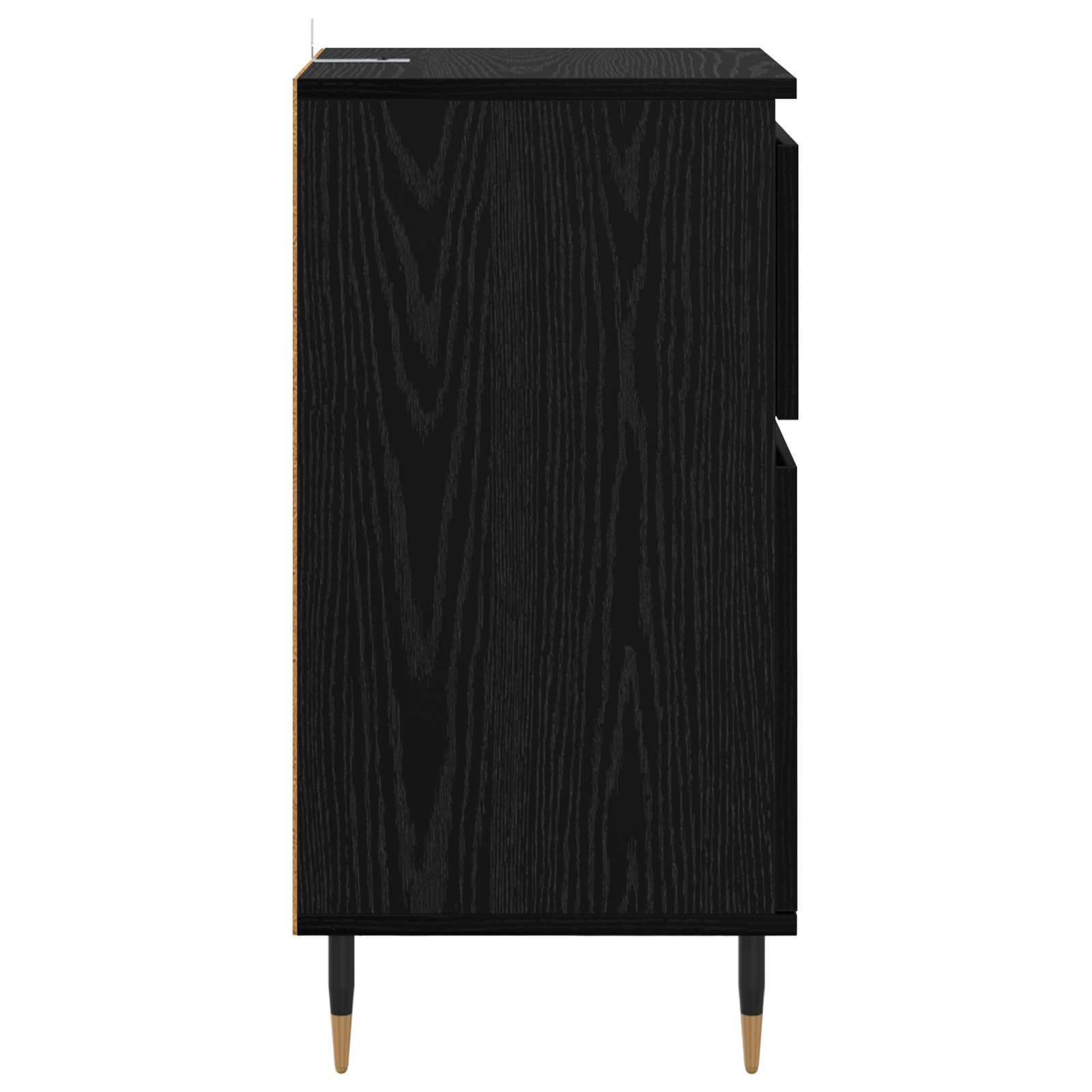 Sideboard 40 X 35 X 70 Cm Engineered Wood And Iron