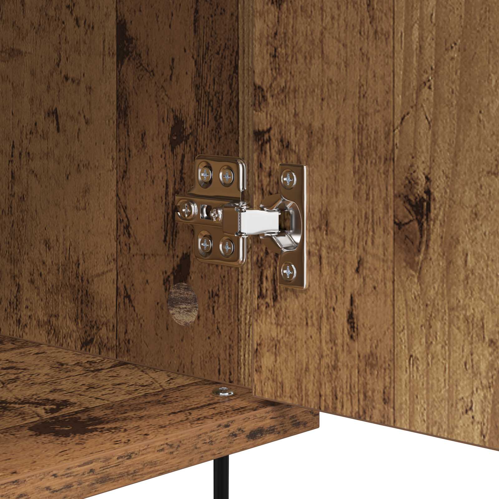 Sideboard With Drawer 35 X 40 X 70 Cm Engineered Wood