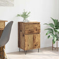 Sideboard With Drawer 35 X 40 X 70 Cm Engineered Wood