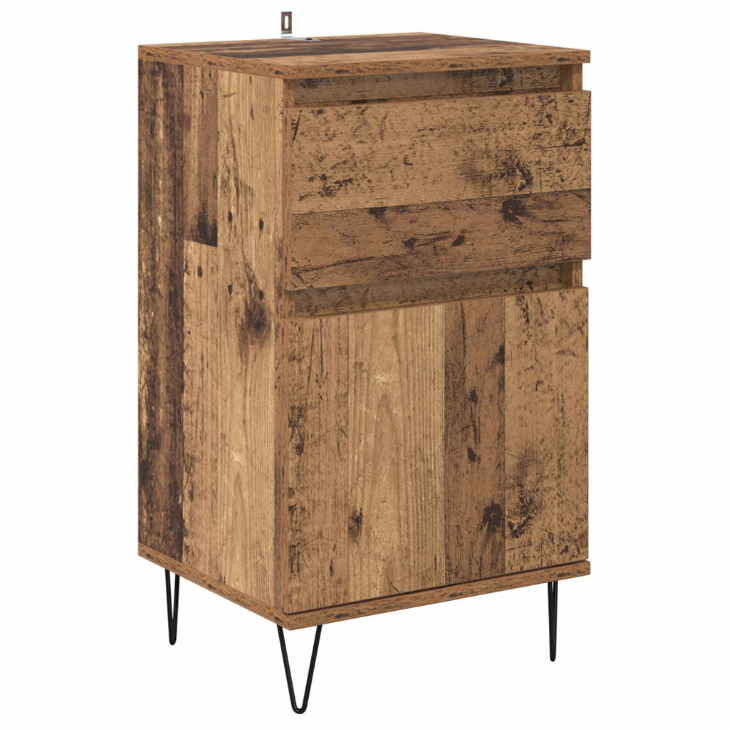 Sideboard With Drawer 35 X 40 X 70 Cm Engineered Wood