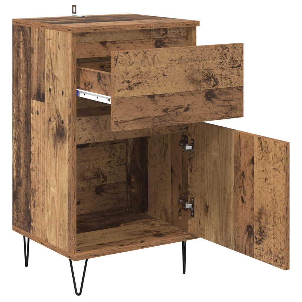 Sideboard With Drawer 35 X 40 X 70 Cm Engineered Wood