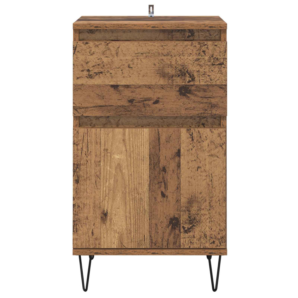 Sideboard With Drawer 35 X 40 X 70 Cm Engineered Wood