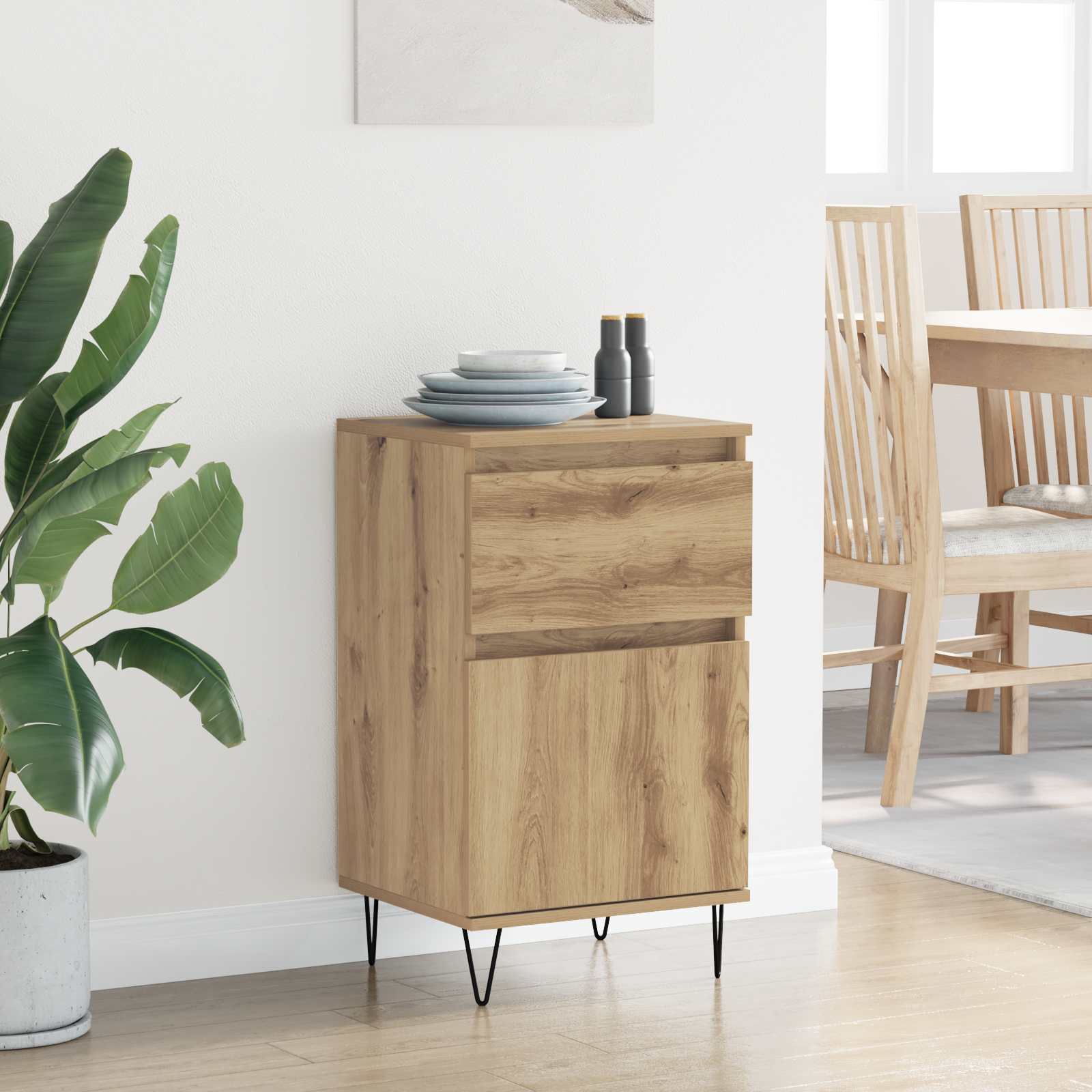Sideboard 35 X 40 X 70 Cm Engineered Wood