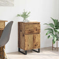 Sideboard With Drawer 35 X 40 X 70 Cm Engineered Wood