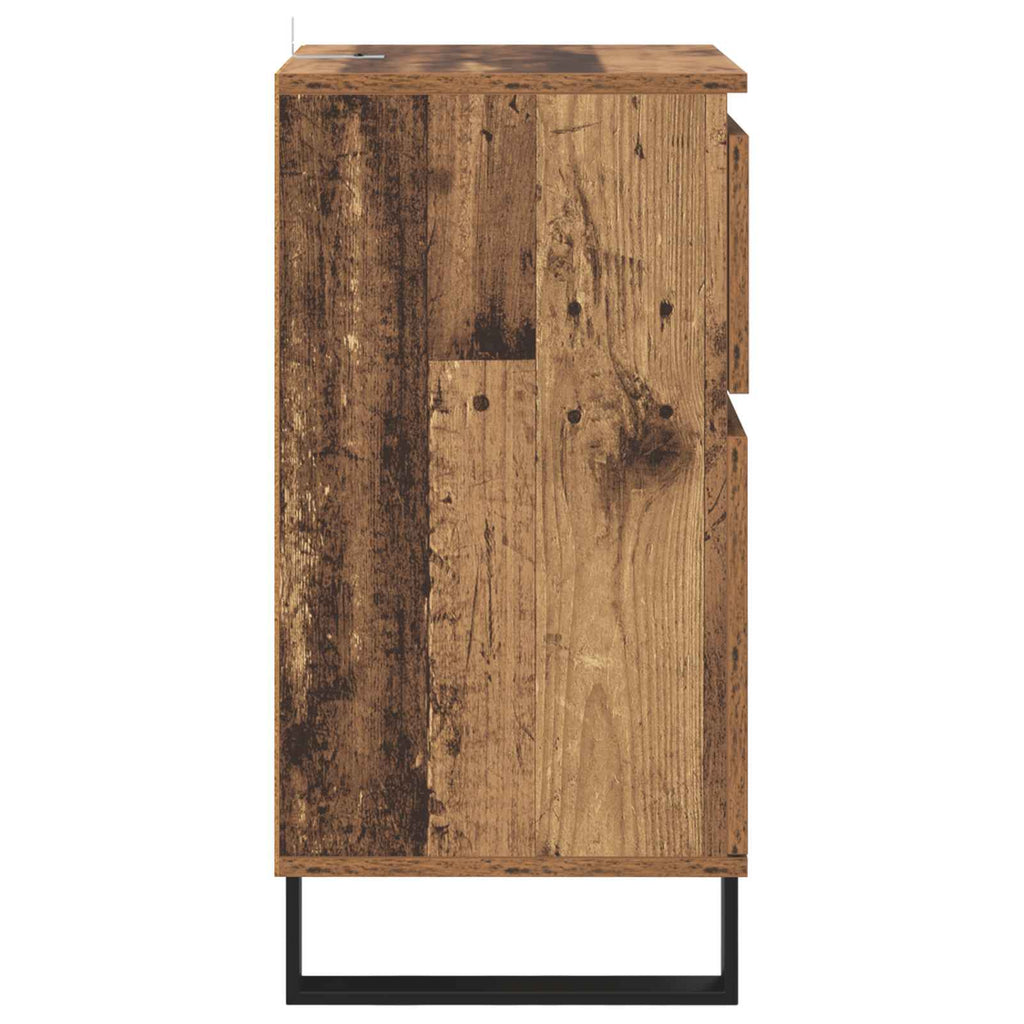 Sideboard With Drawer 35 X 40 X 70 Cm Engineered Wood