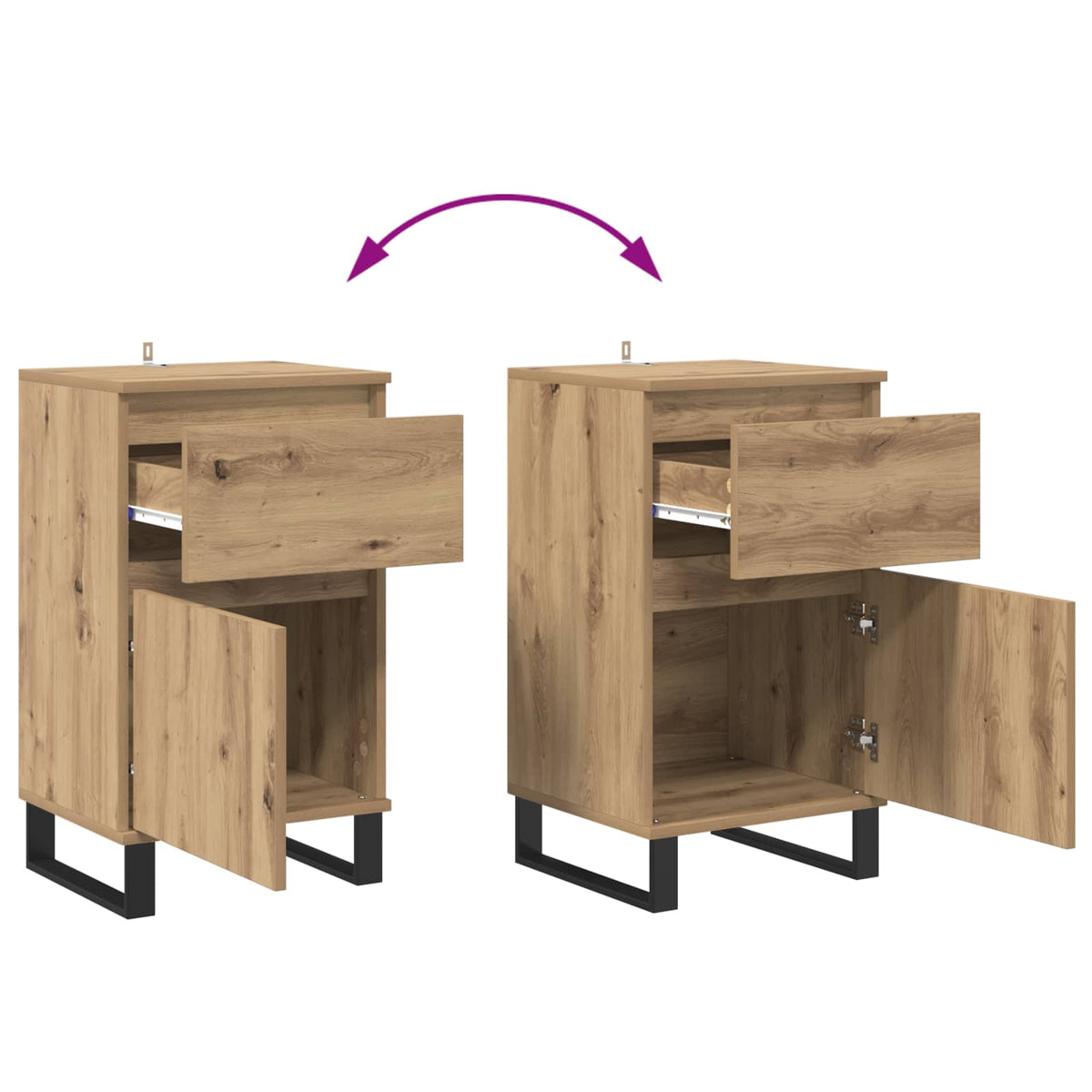 Sideboard 35 X 40 70 Cm Engineered Wood 35 X 40 X 70 Cm