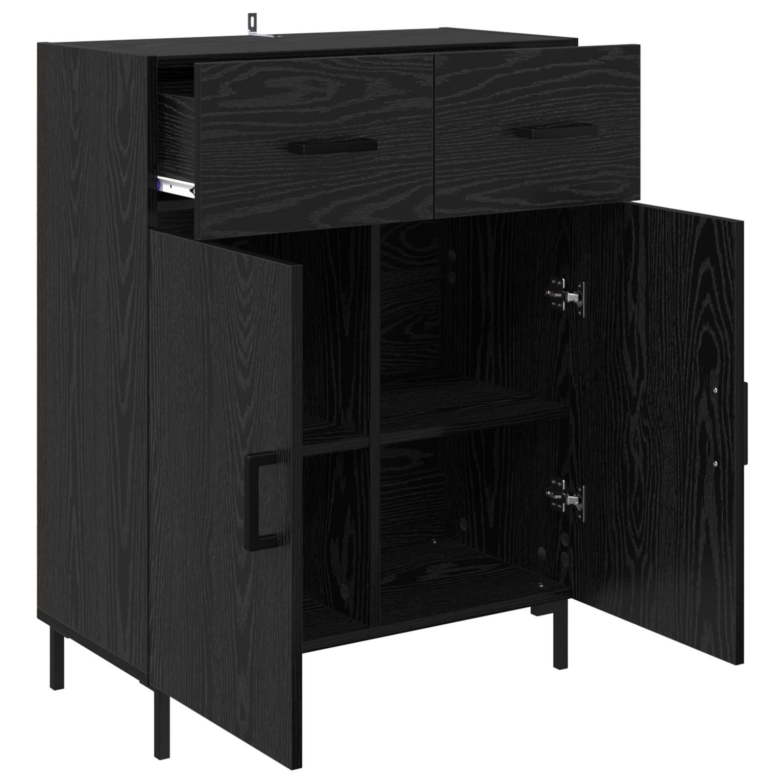 Sideboard 69.5 X 34 X 90 Cm Engineered Wood
