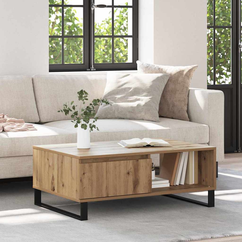 Coffee Table 90X60X35 Cm Engineered Wood