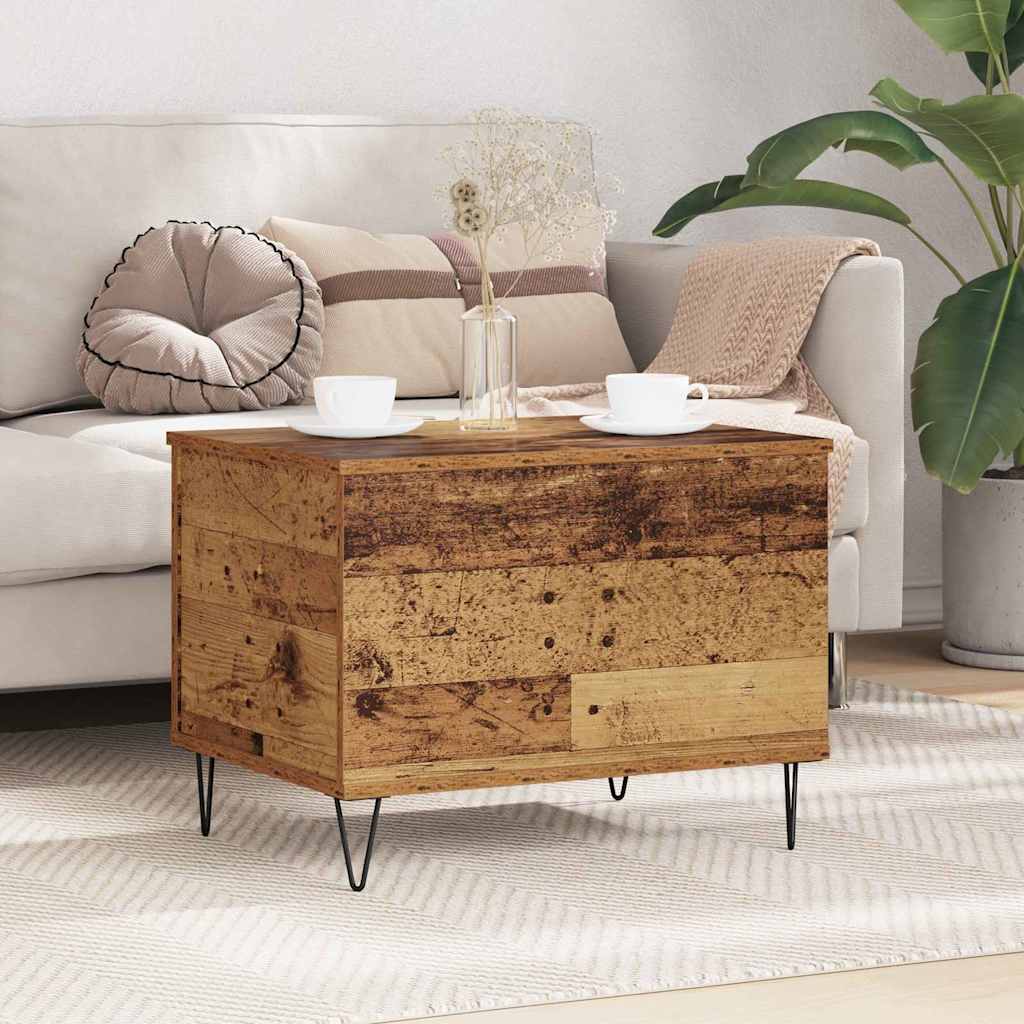 Coffee Table 60X44.5X45 Cm Engineered Wood