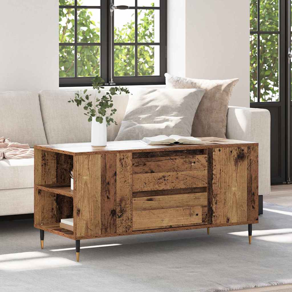 Coffee Table 102X44.5X50 Cm Engineered Wood