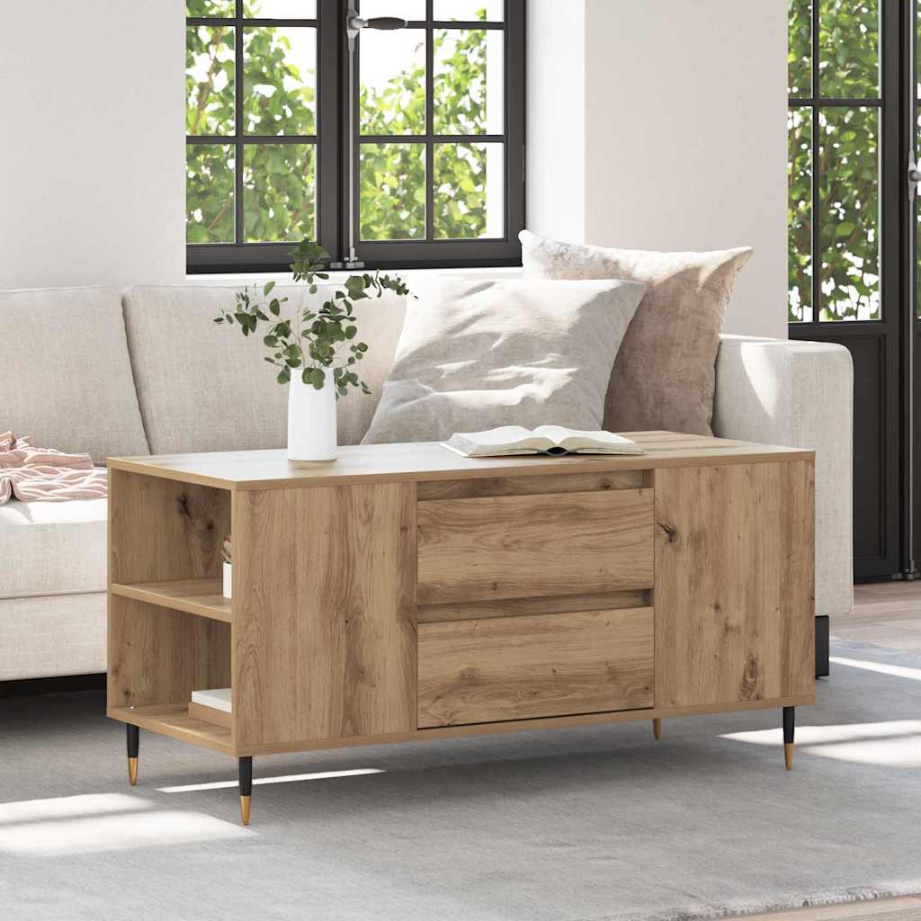 Coffee Table 102X44.5X50 Cm Engineered Wood