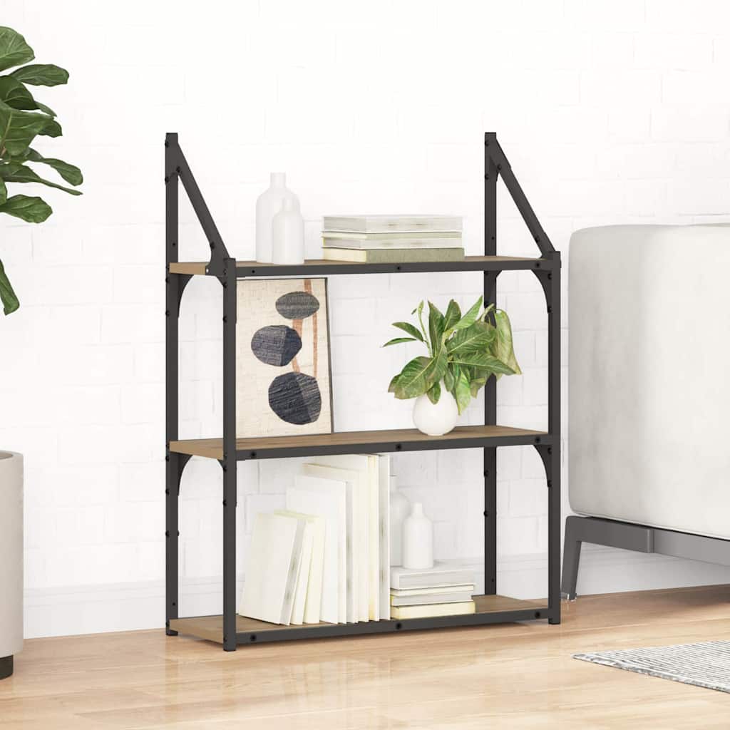 2-Tier Wall Shelf Engineered Wood