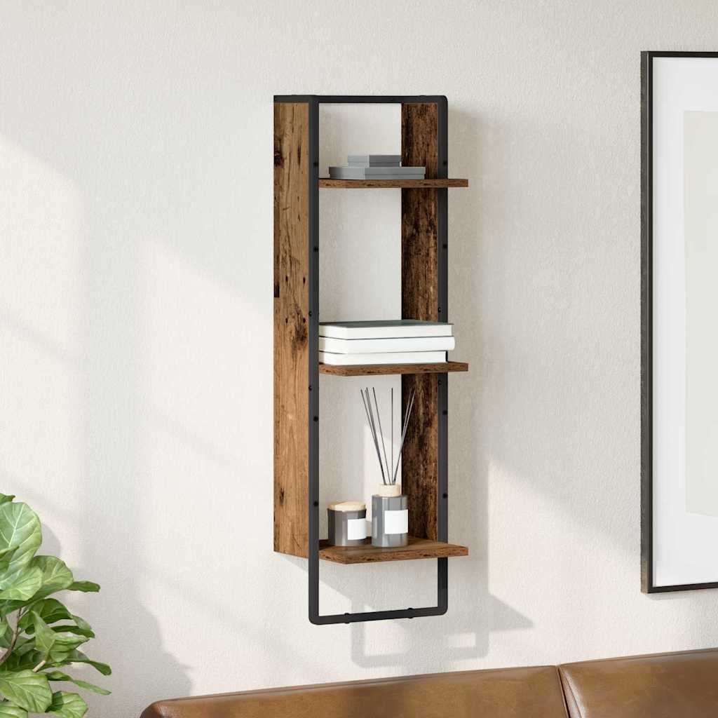 3-Tier Wall Shelf Engineered Wood